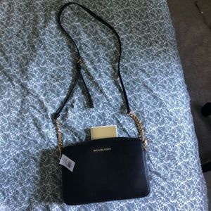 NWT Michael kors Jef Set Crossbody Leather bag